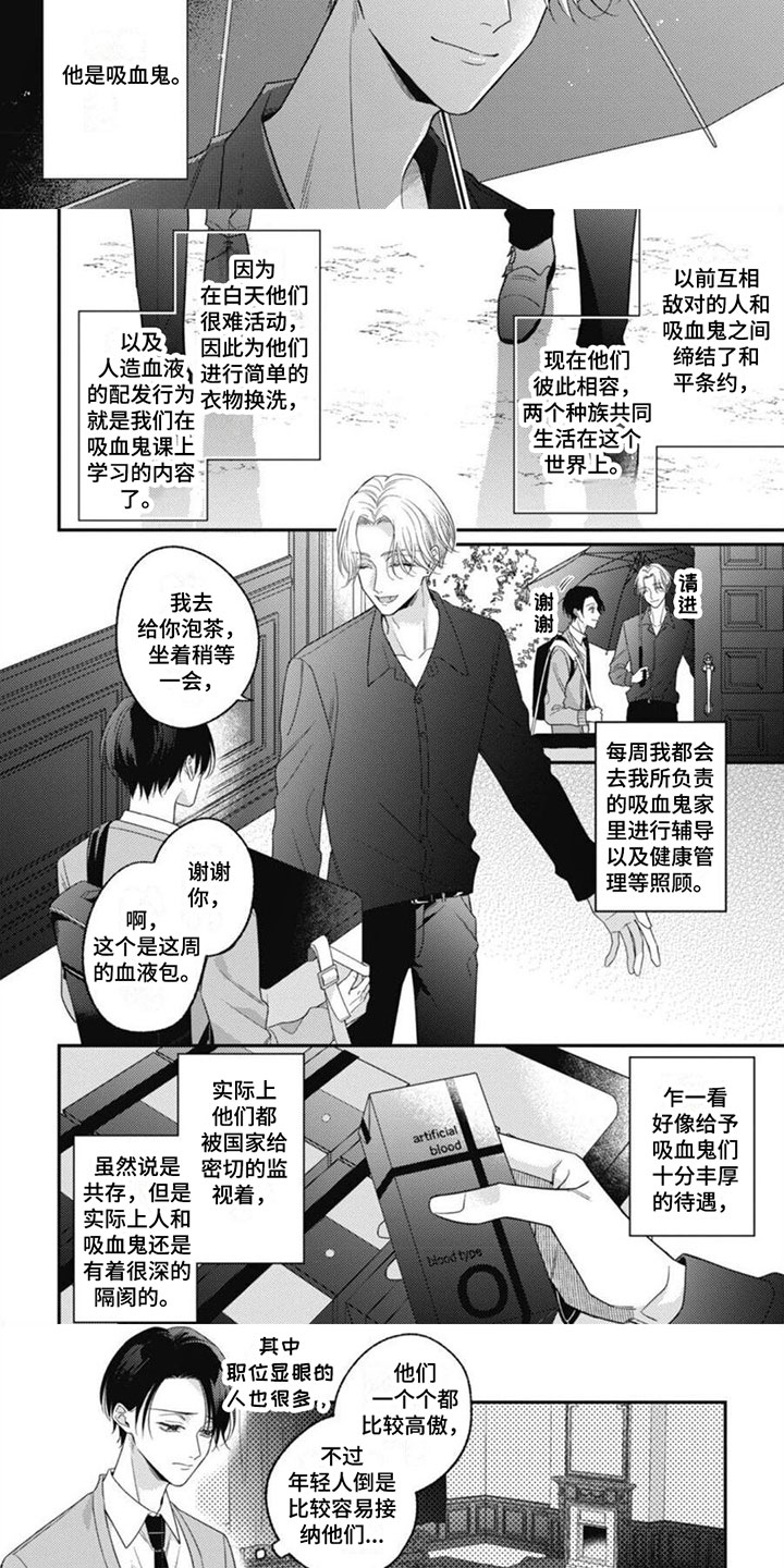 第1话：第1章：他是吸血鬼预览分镜