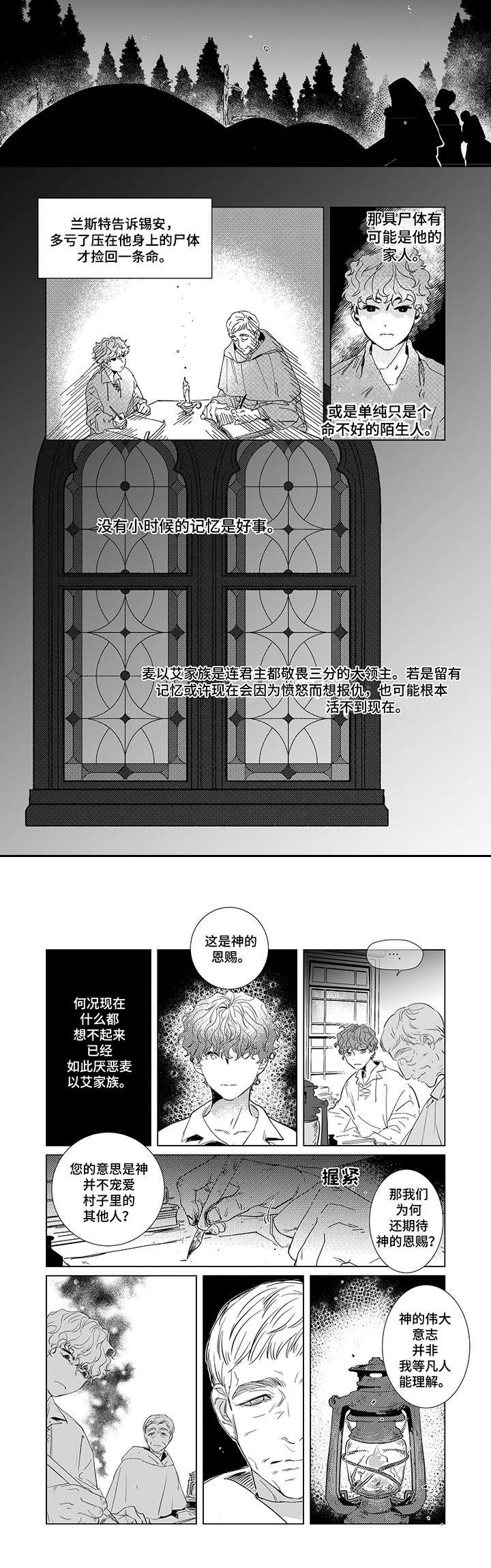 第2话：第2章：见习神官预览分镜
